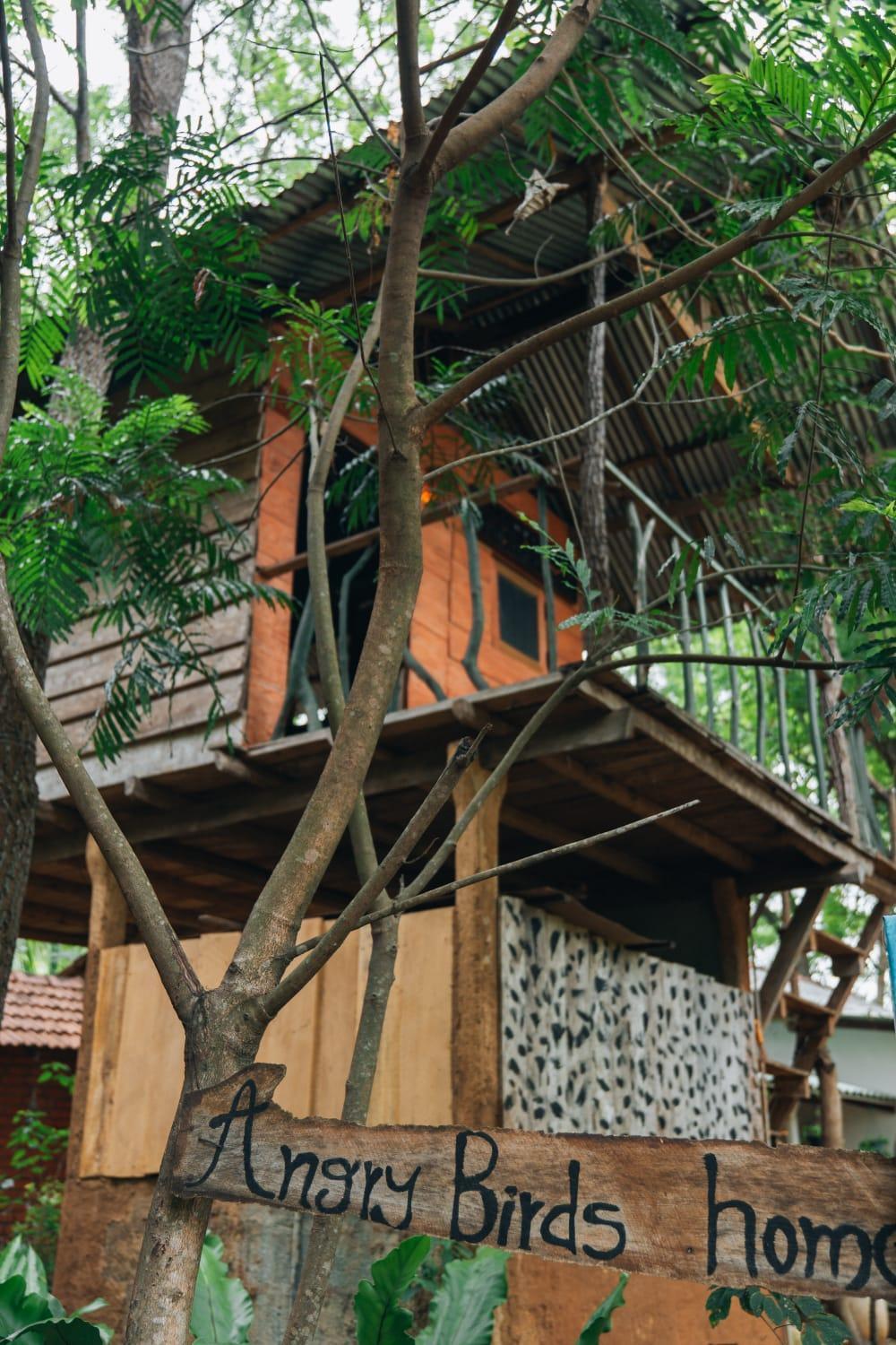 Angry Birds Tree House Apartment Habarana Exterior photo